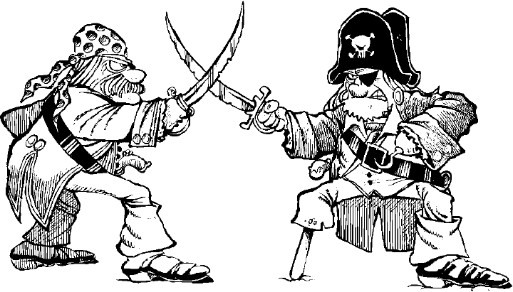 pirate duel